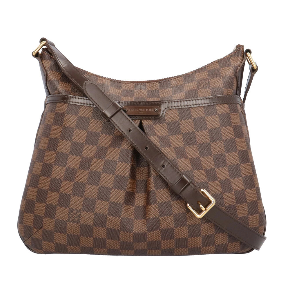 Louis Vuitton Bloomsbury Damier Canvas Shoulder Bag Brown